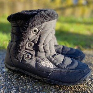 The North Face down Quilted primaloft thermal winter snow booties Sz 7